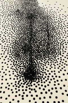 Particles Carpet, Hand Knotted in Wool, 100 Knots, Andrea Morgante