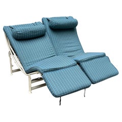 Particular and Anonymous Double Chaise Longues Inspired by Lc4 - Italy - 1980s