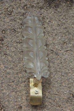 Sconce Murano Glass Barovier Design Italian Mid-century Modern