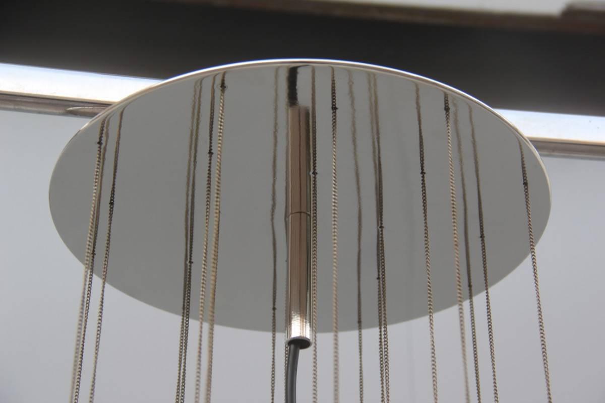 Late 20th Century Particular Chandelier Murano Art Glass, 1970, Zero4 Milano Design 04