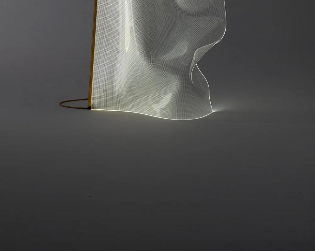 Partigiani Gweilo Qin Pe Golden Led Lampada da terra per Parachilna In condizioni Nuovo in vendita a Barcelona, Barcelona