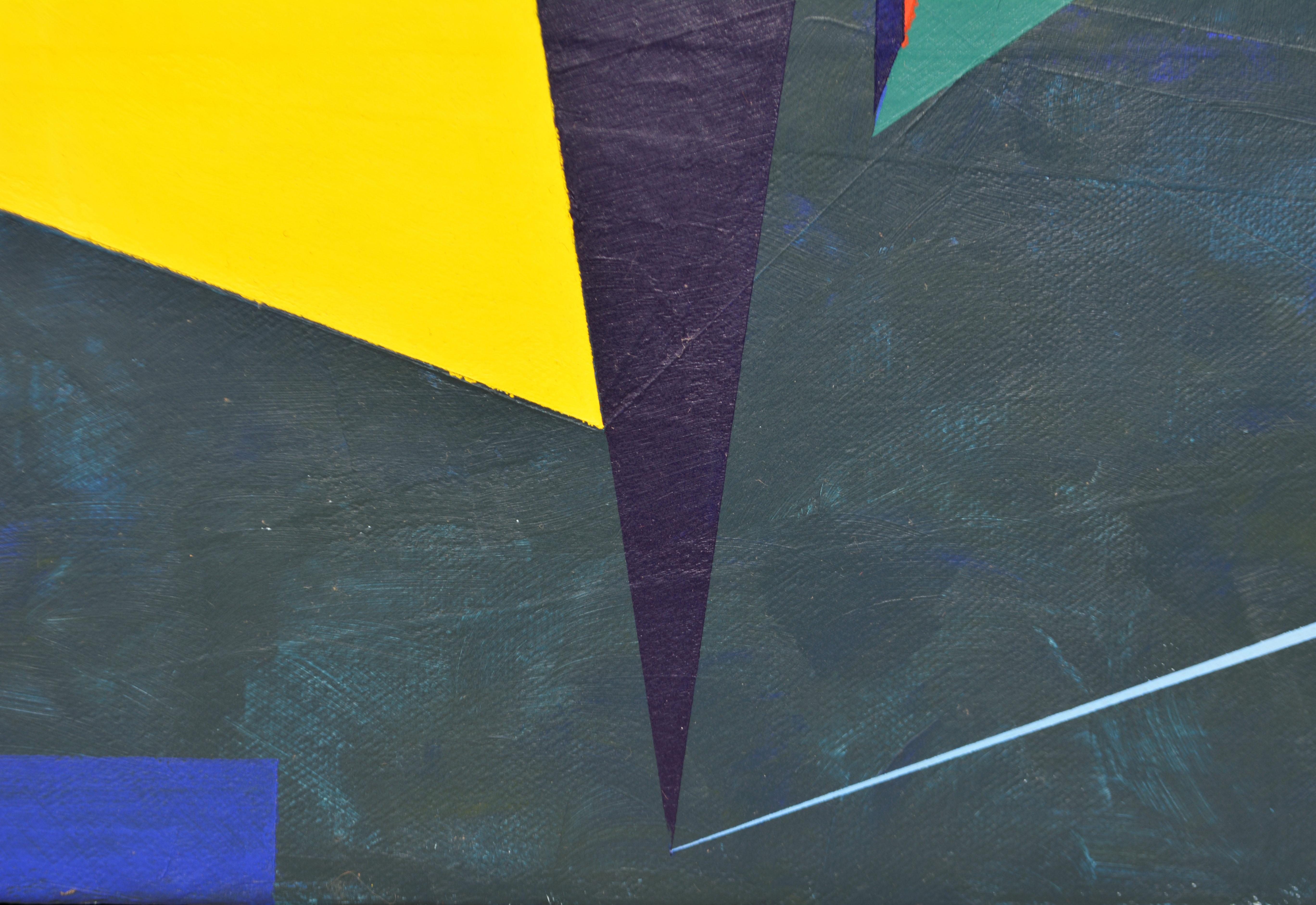 Original abstrakte Farbkomposition „Partita“ von Anders Hegelund, 21. Jahrhundert, Original. (21. Jahrhundert und zeitgenössisch) im Angebot
