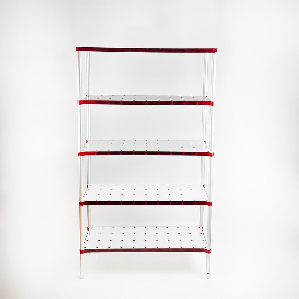 Italian Partner 2506 Shelf, Design by Alberto Meda and Paolo Rizzatto for Kartell, 1998 For Sale