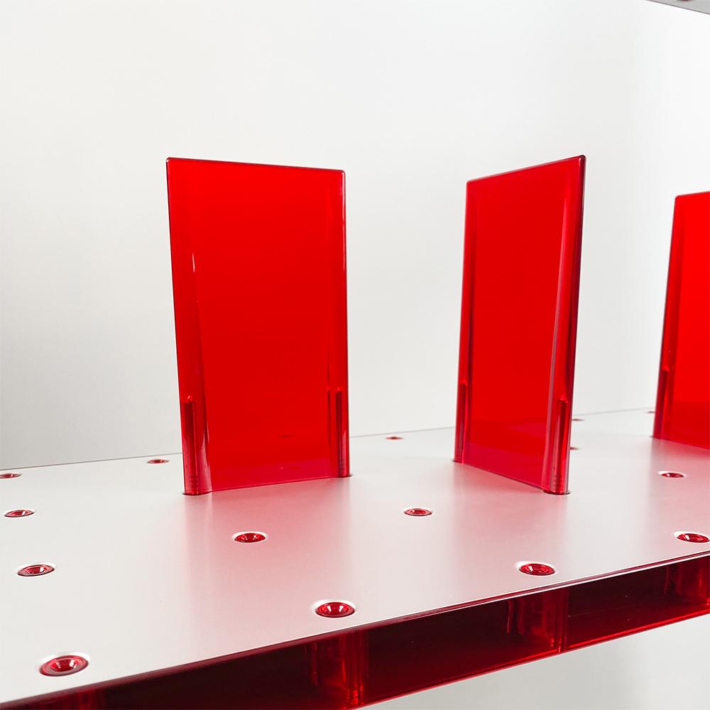 Contemporary Partner 2506 Shelf, Design by Alberto Meda and Paolo Rizzatto for Kartell, 1998 For Sale