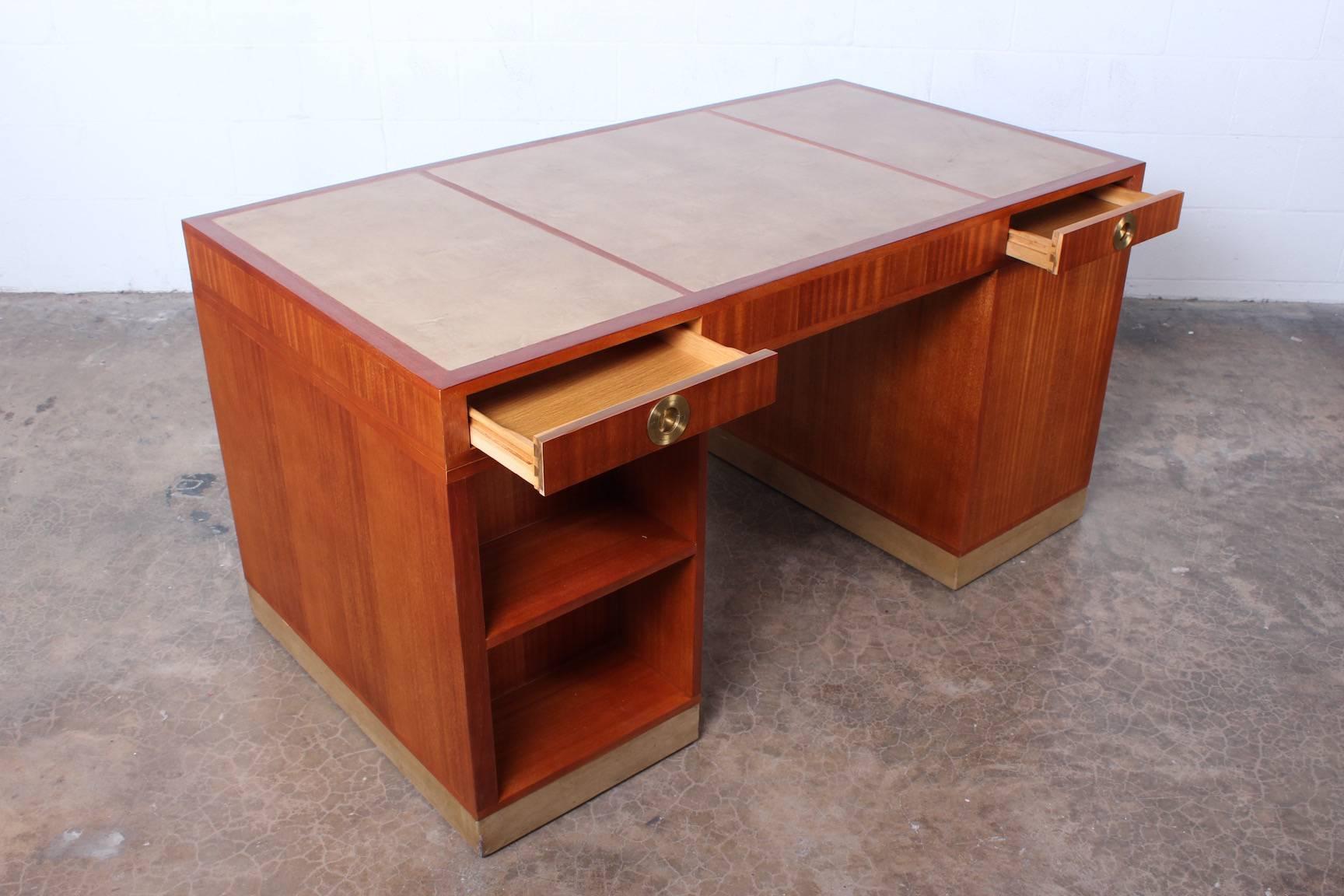 Partners Desk by Edward Wormley for Dunbar 11