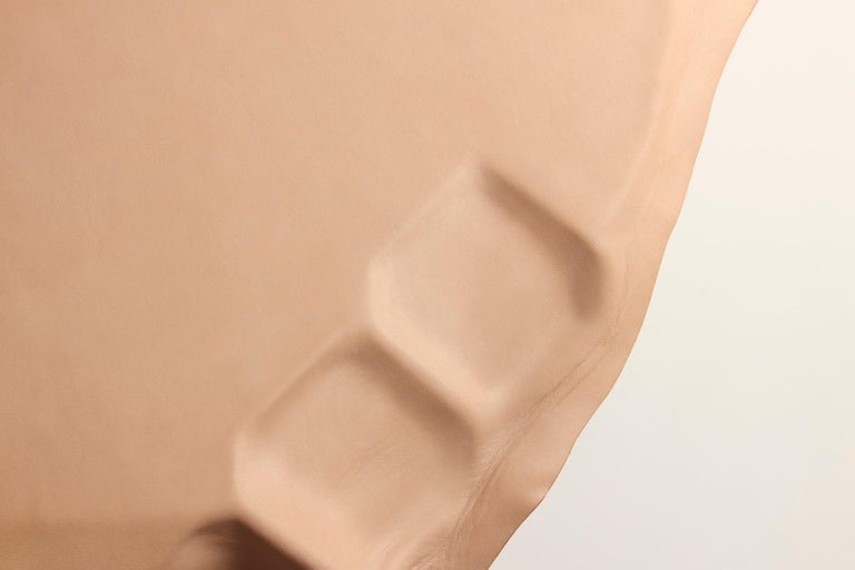 'Partu' Italian Leather Side Table by Trent Jansen and Johnny Nargoodah ...