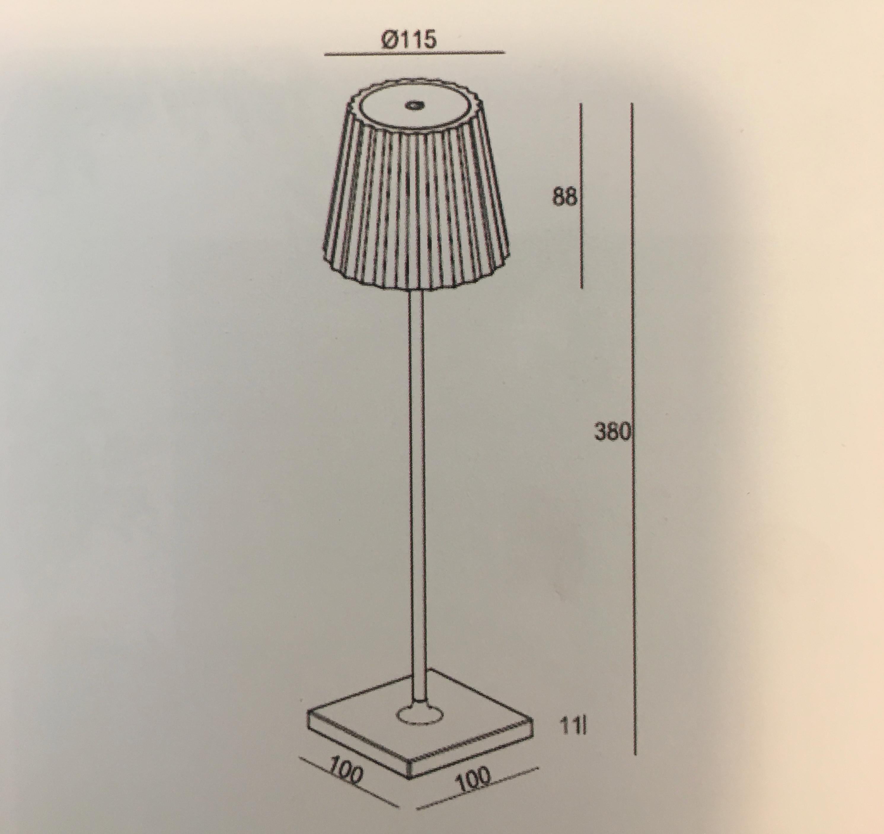 Party Set Table Lamps Rechargeable LED Light 6