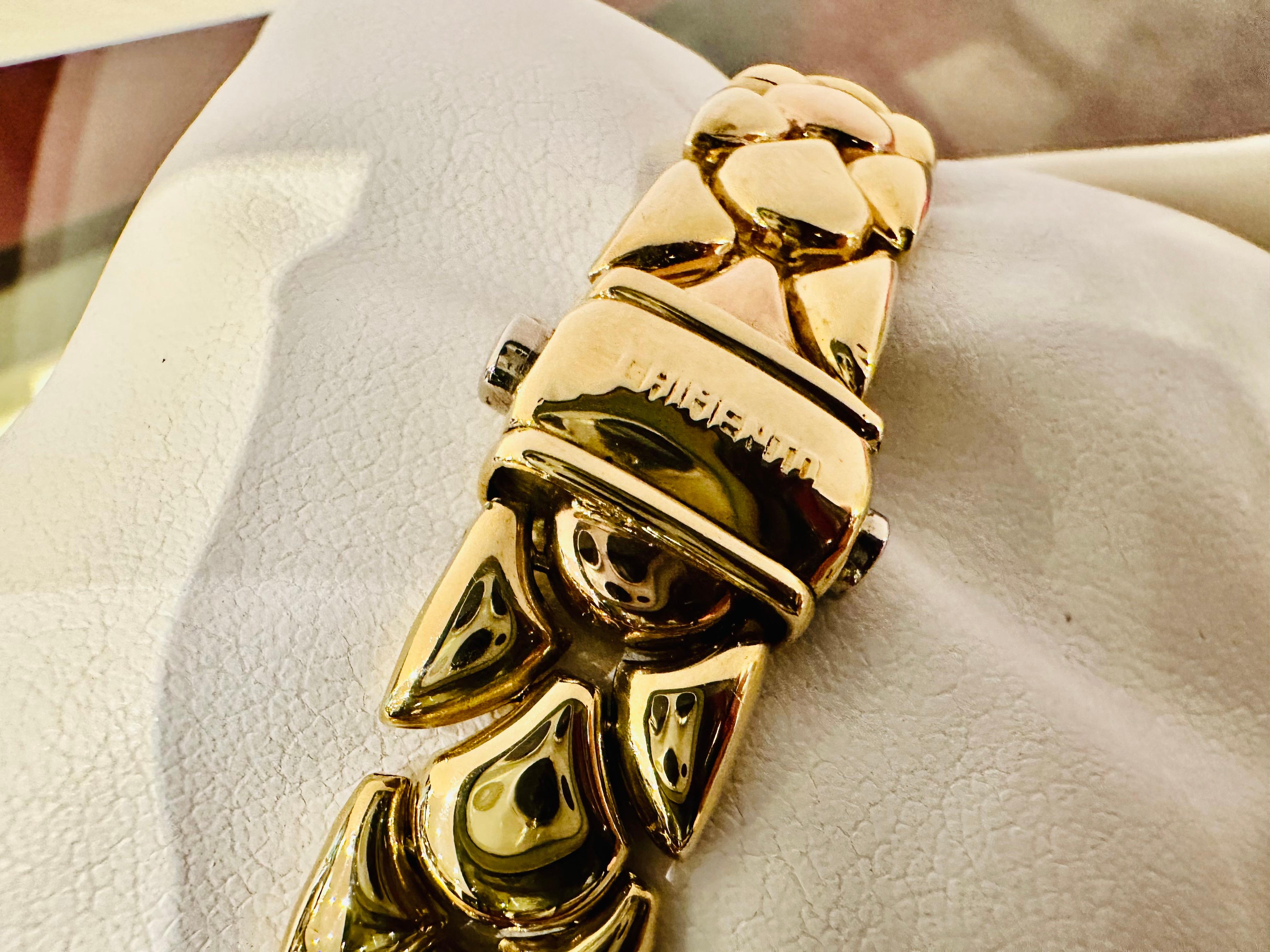 Parure Chimento in Oro Bianco, Rosé e Giallo 18kt – Raffinatezza e Stile in vendita 7