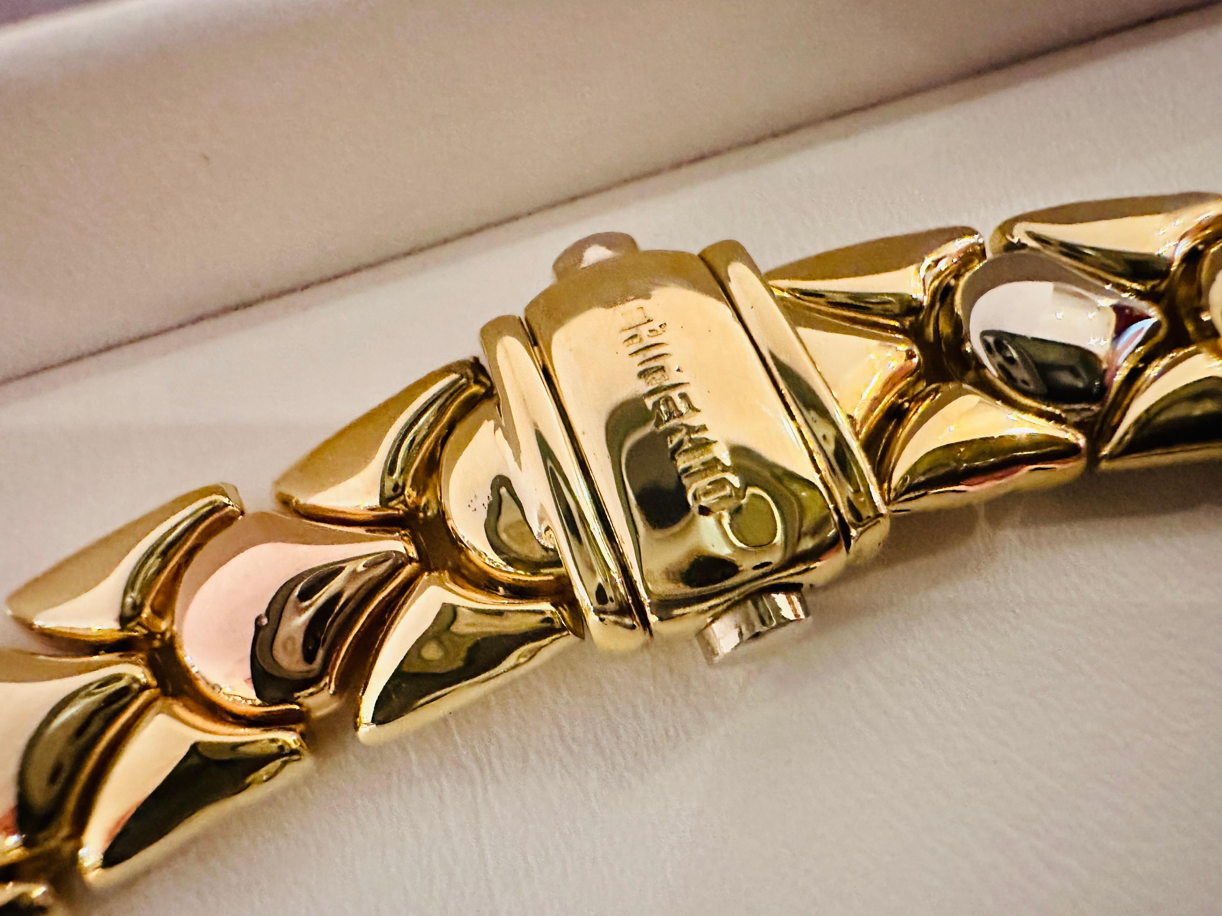 Parure Chimento in Oro Bianco, Rosé e Giallo 18kt – Raffinatezza e Stile in vendita 11