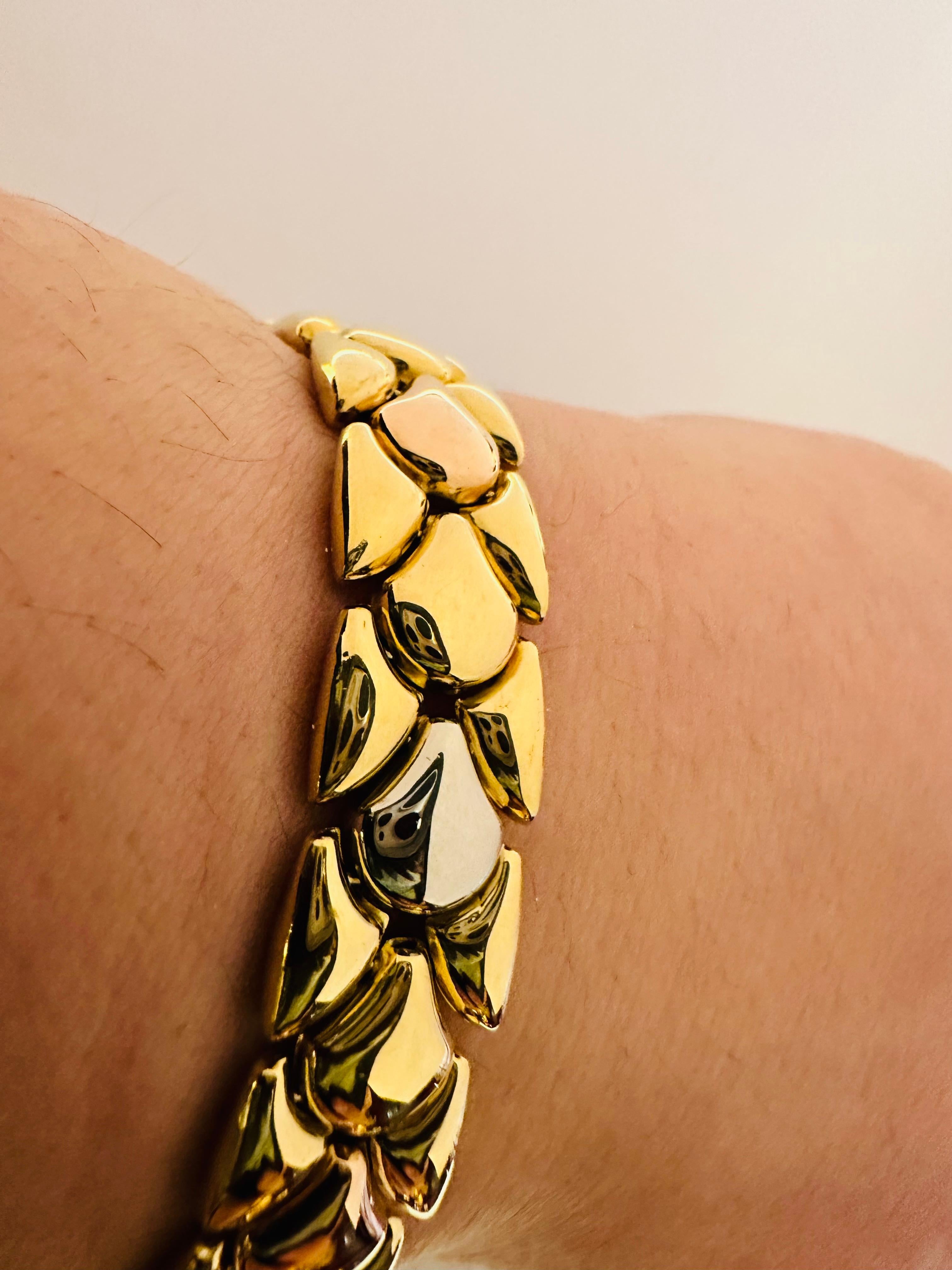 Parure Chimento in Oro Bianco, Rosé e Giallo 18kt – Raffinatezza e Stile in vendita 1