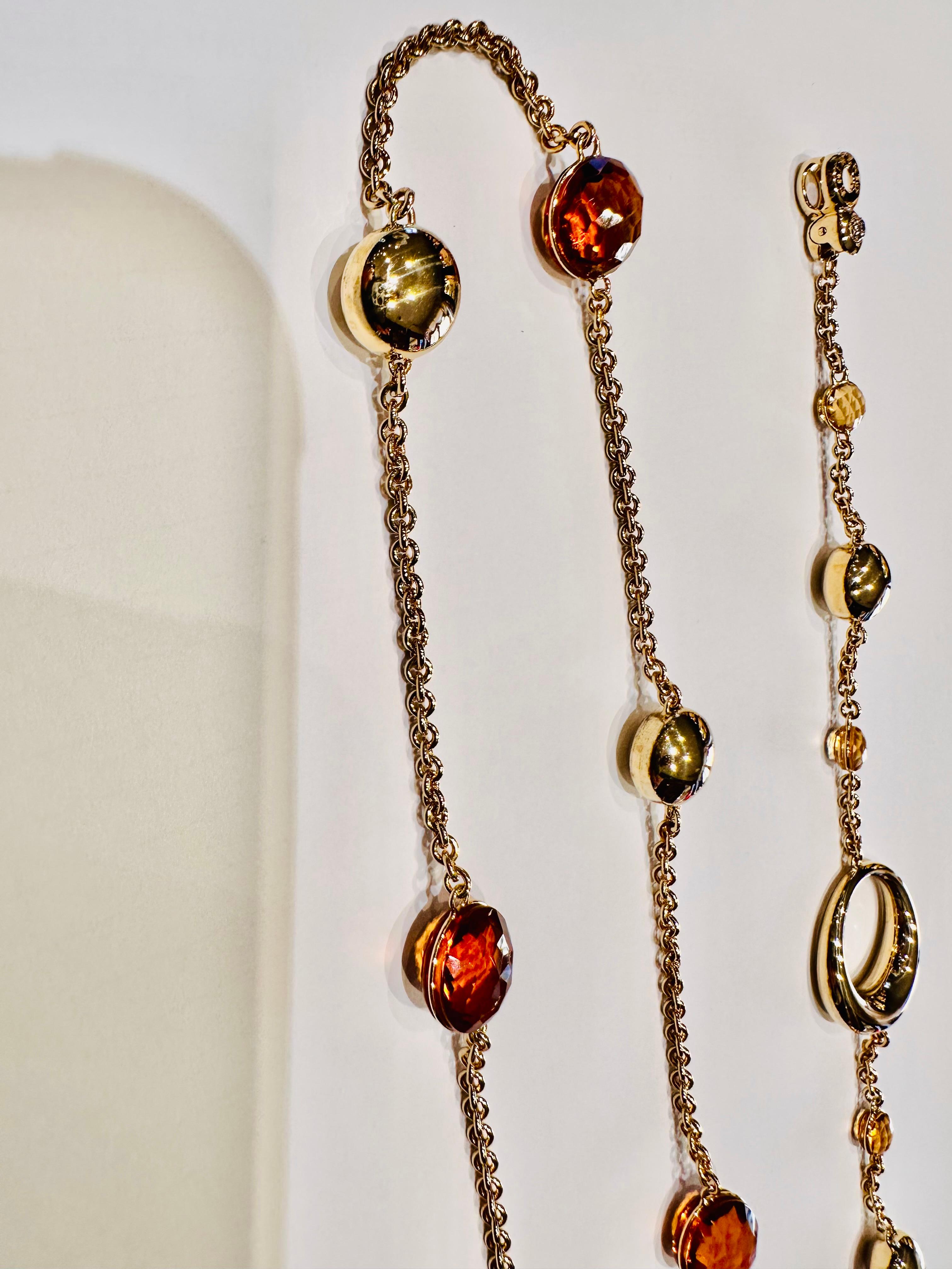 Parure Chimento in Oro Giallo 18kt e Topazi Gialli – Edizione Limitata. Italy For Sale 5