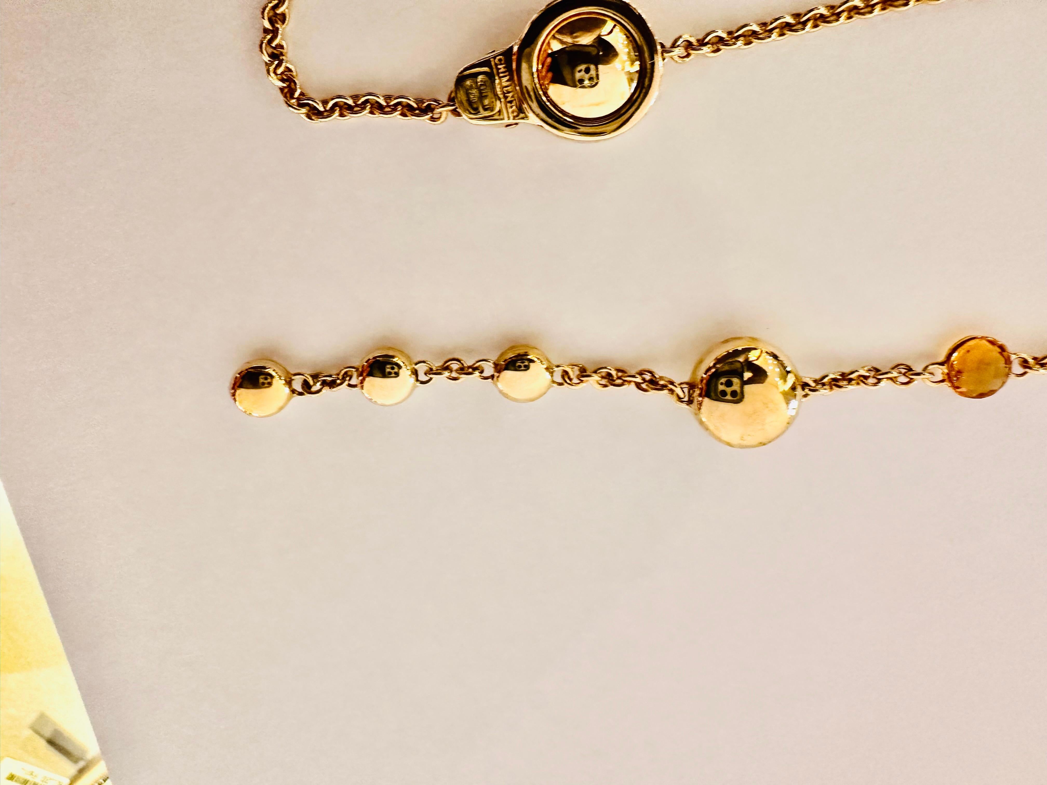 Parure Chimento in Oro Giallo 18kt e Topazi Gialli – Edizione Limitata. Italy For Sale 7