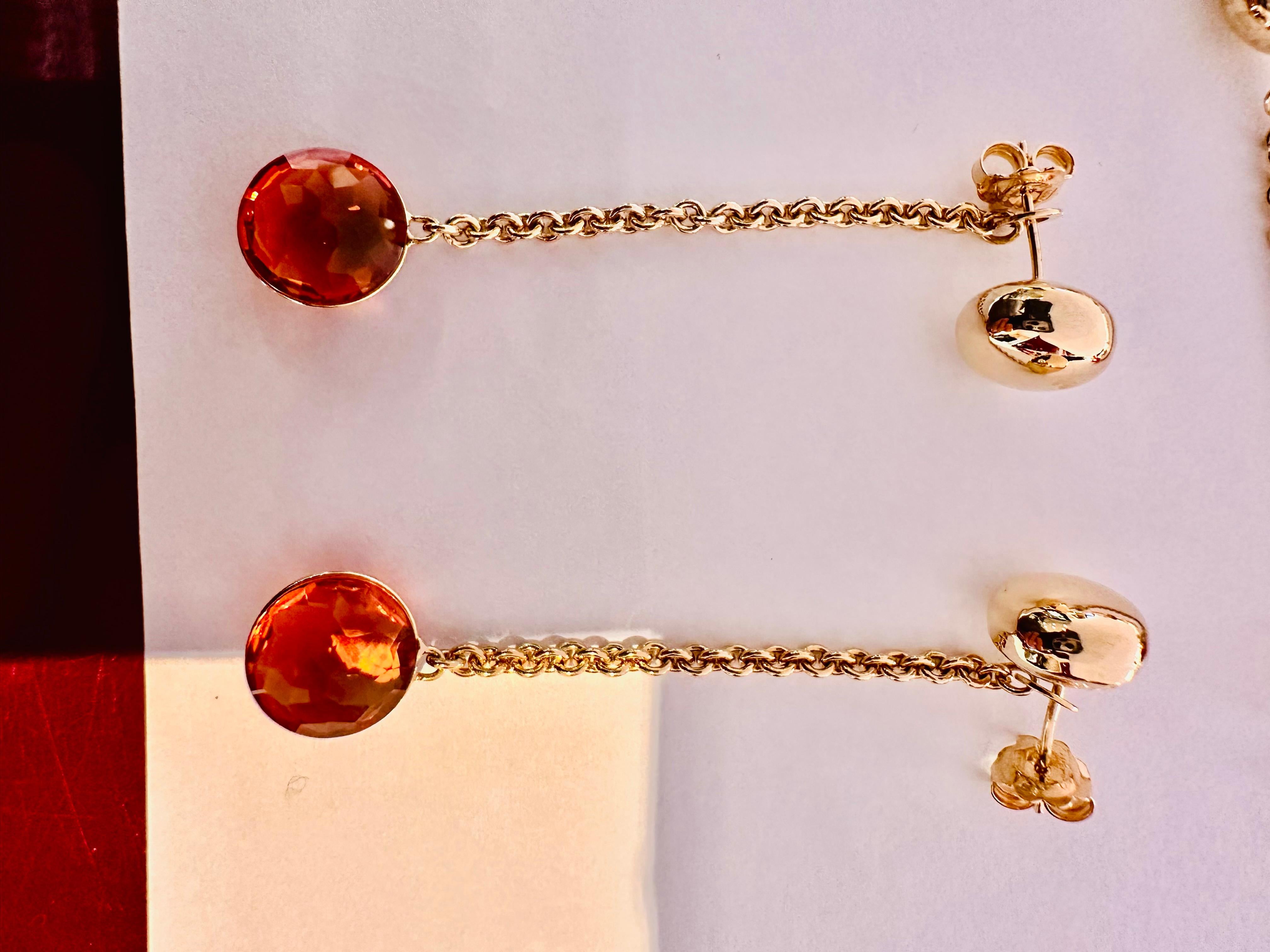 Parure Chimento in Oro Giallo 18kt e Topazi Gialli – Edizione Limitata. Italy For Sale 12