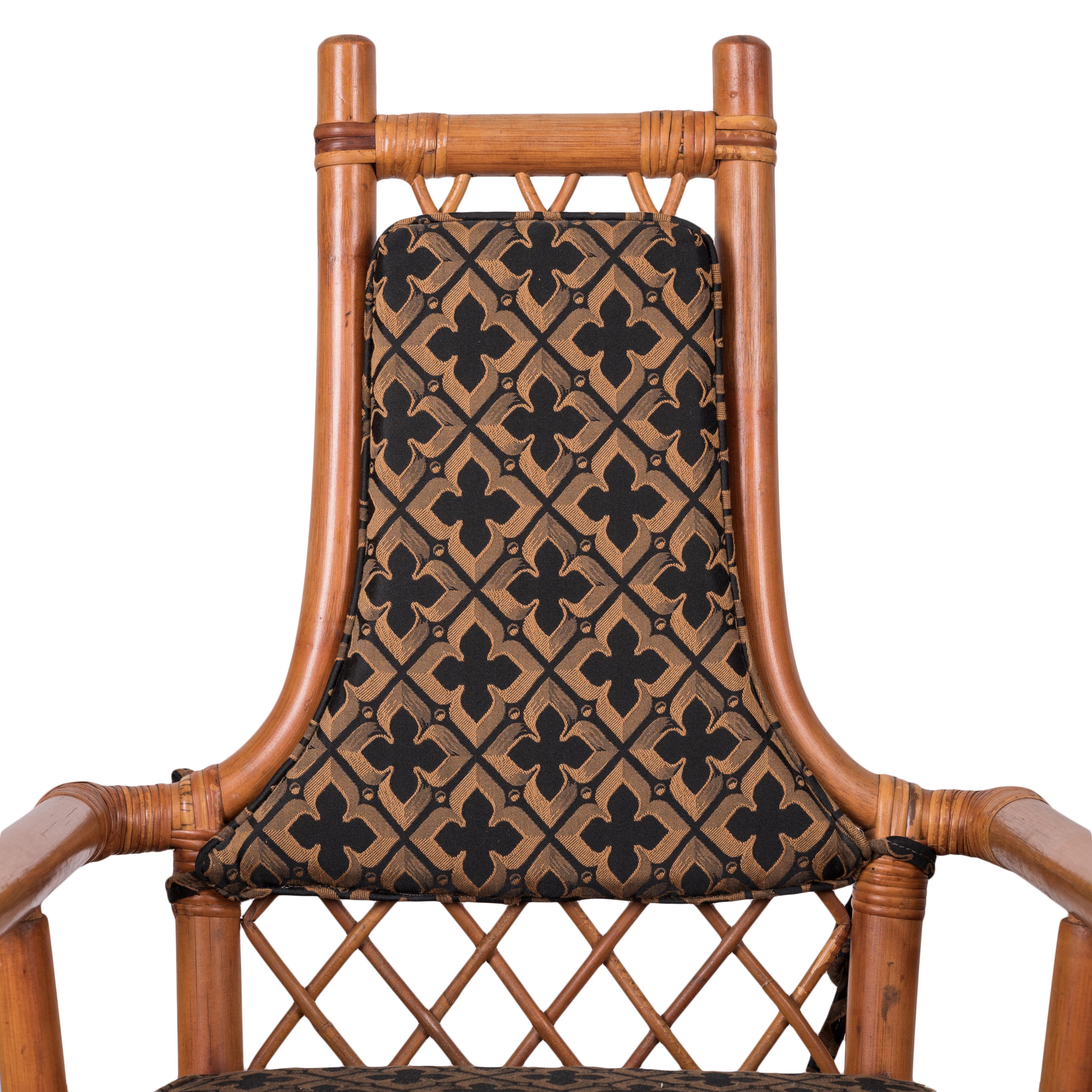 Parzinger for Willow & Reed Dining Chairs, c.1955 - Set of 6 In Good Condition For Sale In Savannah, GA