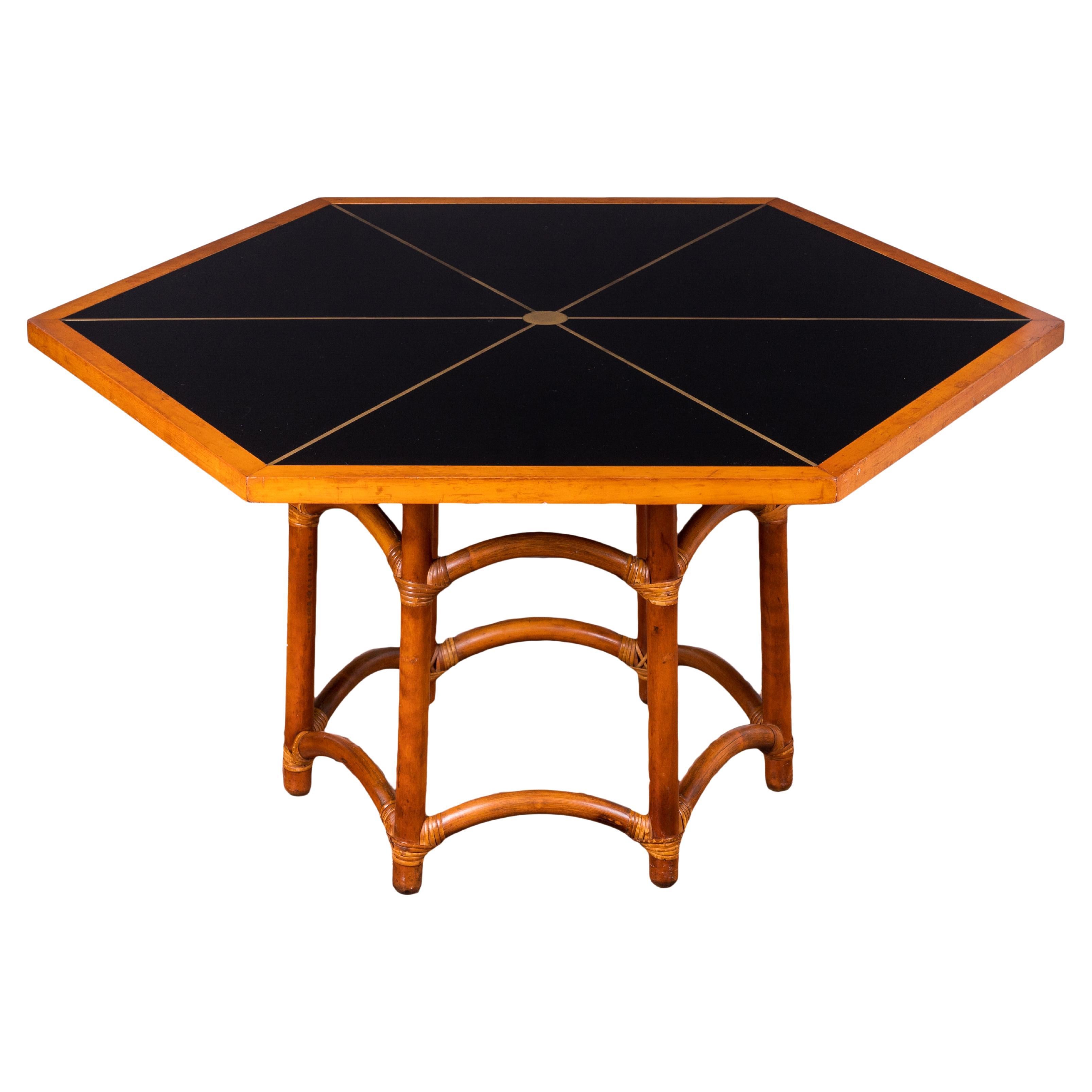 Parzinger for Willow & Reed Game Table, c.1955 For Sale