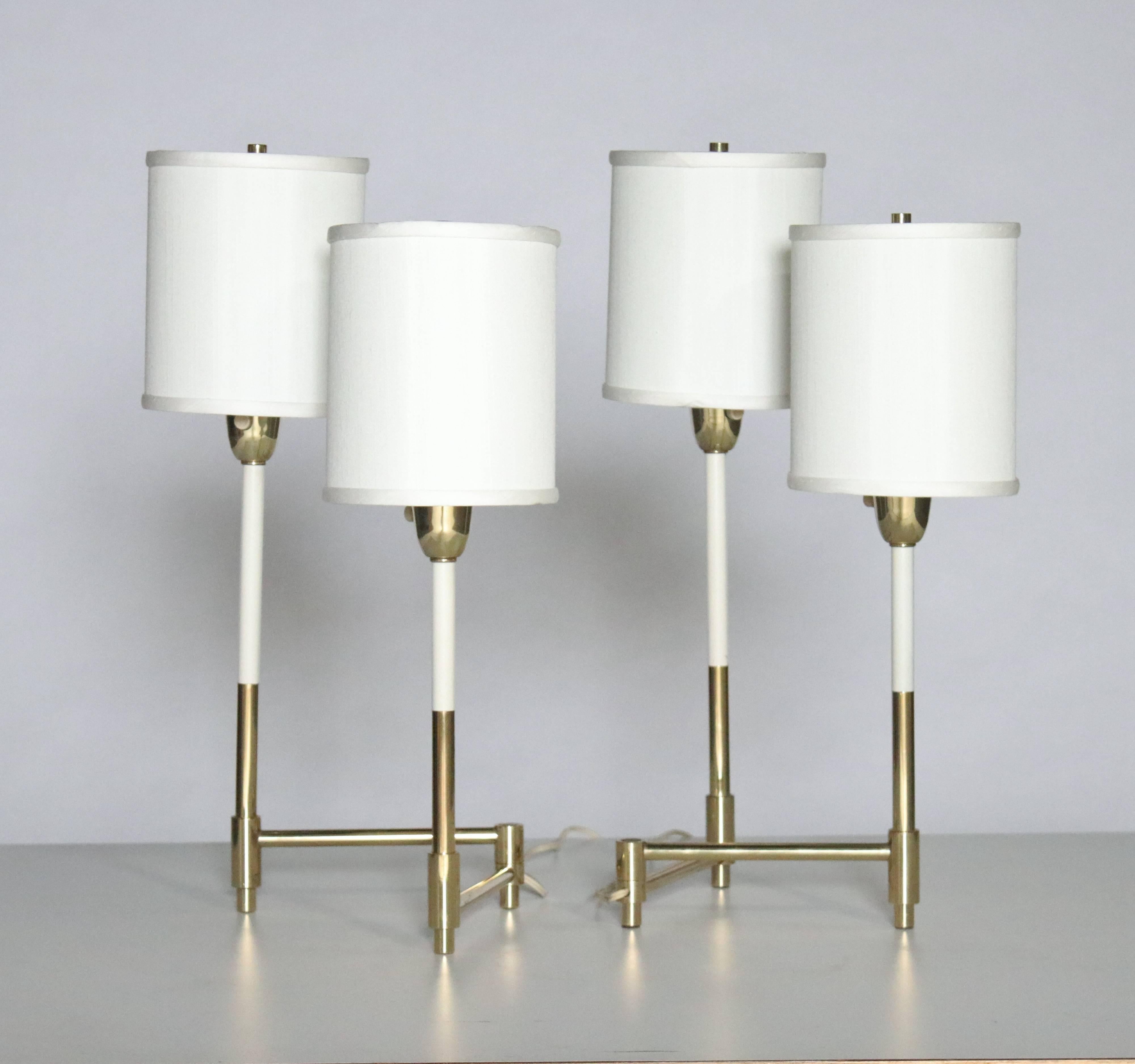 Hollywood Regency Parzinger Style Table Lamps