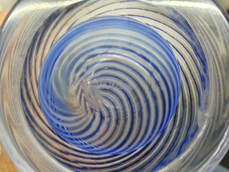 Pasabahce 80119, 61.75 Oz Glass Pitcher w/Blue Cover, 6/CS