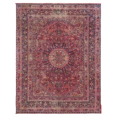 Pasargad Home Antique Persian Mashad 10 ft 3 in x 13 ft 2 in