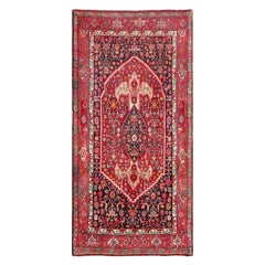 Pasargad Home Antique Persian Bidjar 4 ft 2 in x 8 ft 9 in
