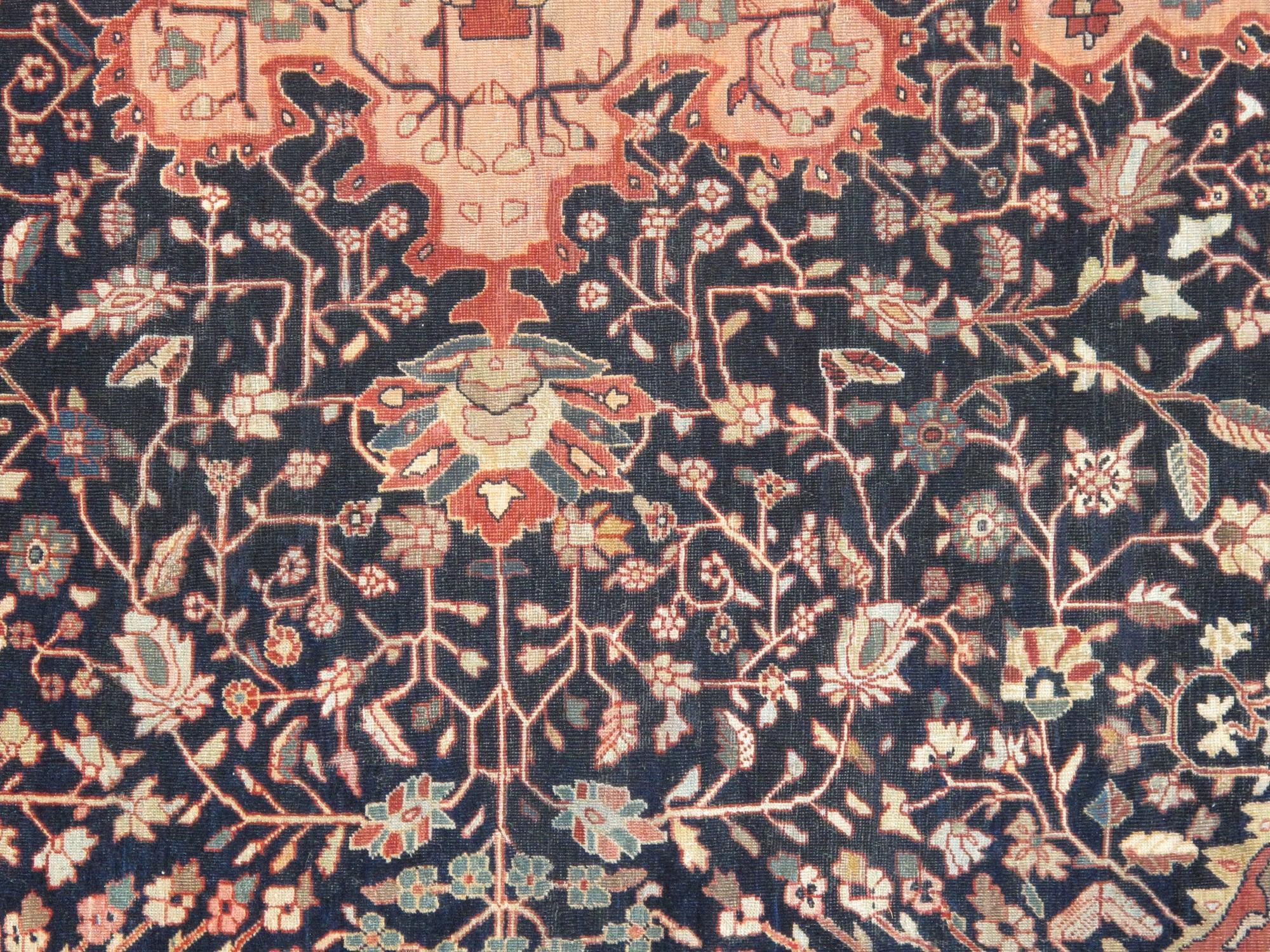 Atemberaubende und sehr seltene antike persische Ferehan, Herkunftsland / Teppich Typ: Perserteppich, ca. Datum: 1920. Größe: 13 ft 4 in x 20 ft 8 in