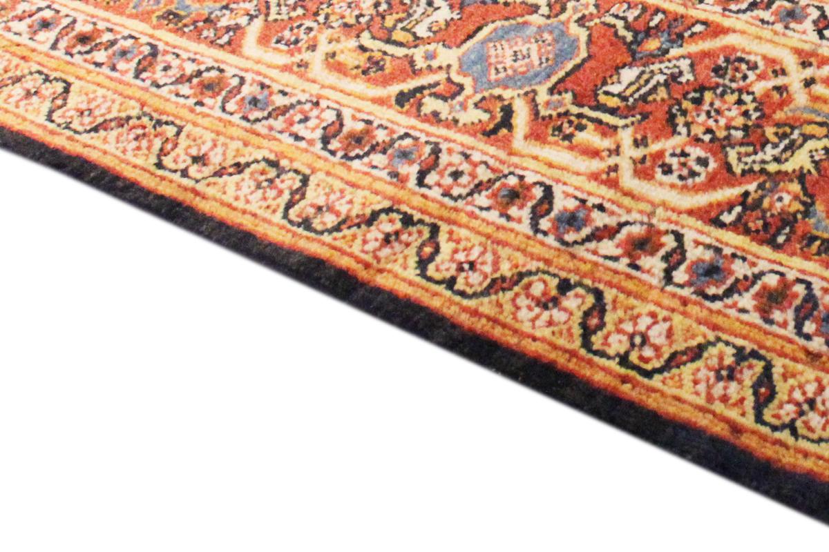 Antike Melody Kollektion Marinefarbener Teppich aus Lammwolle (Aserbaidschanisch) im Angebot