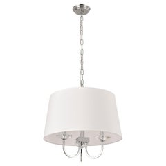 Pasargad Home Azure Collection Metal & Glass Chandelier Lights