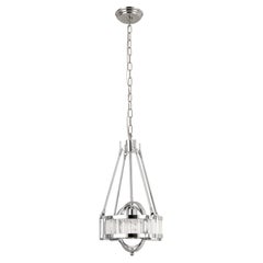 Pasargad Home Bistro Collection Metal & Glass Pendant Lights