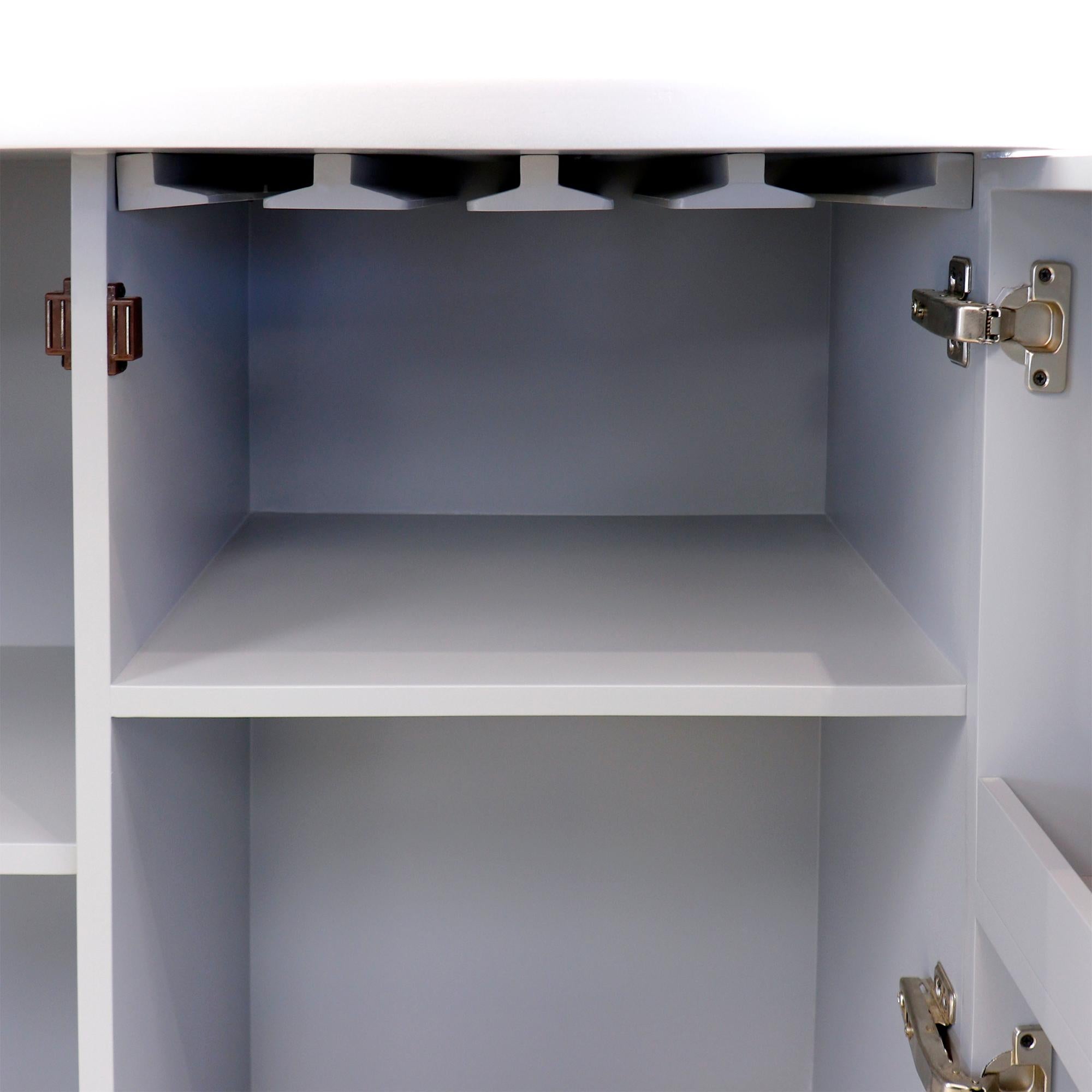 Contemporary Pasargad Home Calypso Bar Cabinet For Sale