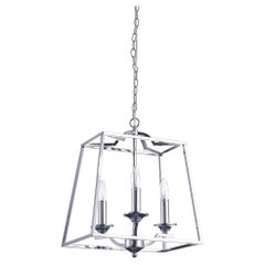 Pasargad Home Lionnel Collection Metal & Glass Chandelier Lights