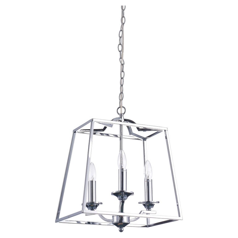 Pasargad Home Lionnel Collection Metal and Glass Chandelier Lights For