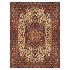 Pasargad Home Antiker persischer Bakhtiari-Teppich 14 ft 7 in x 20 ft 2 in