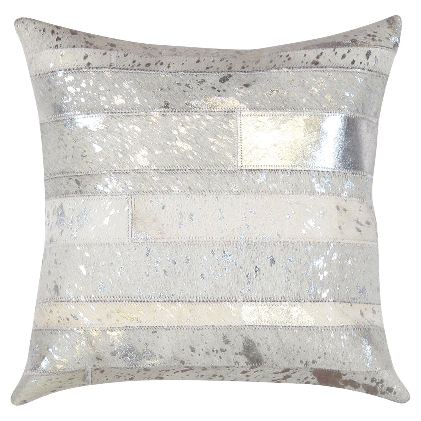Forsyth Ivory Brazilian Cowhide Pillow For Sale at 1stDibs