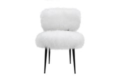 Pasargad Home Sorrento Allesia Modern Chair, White