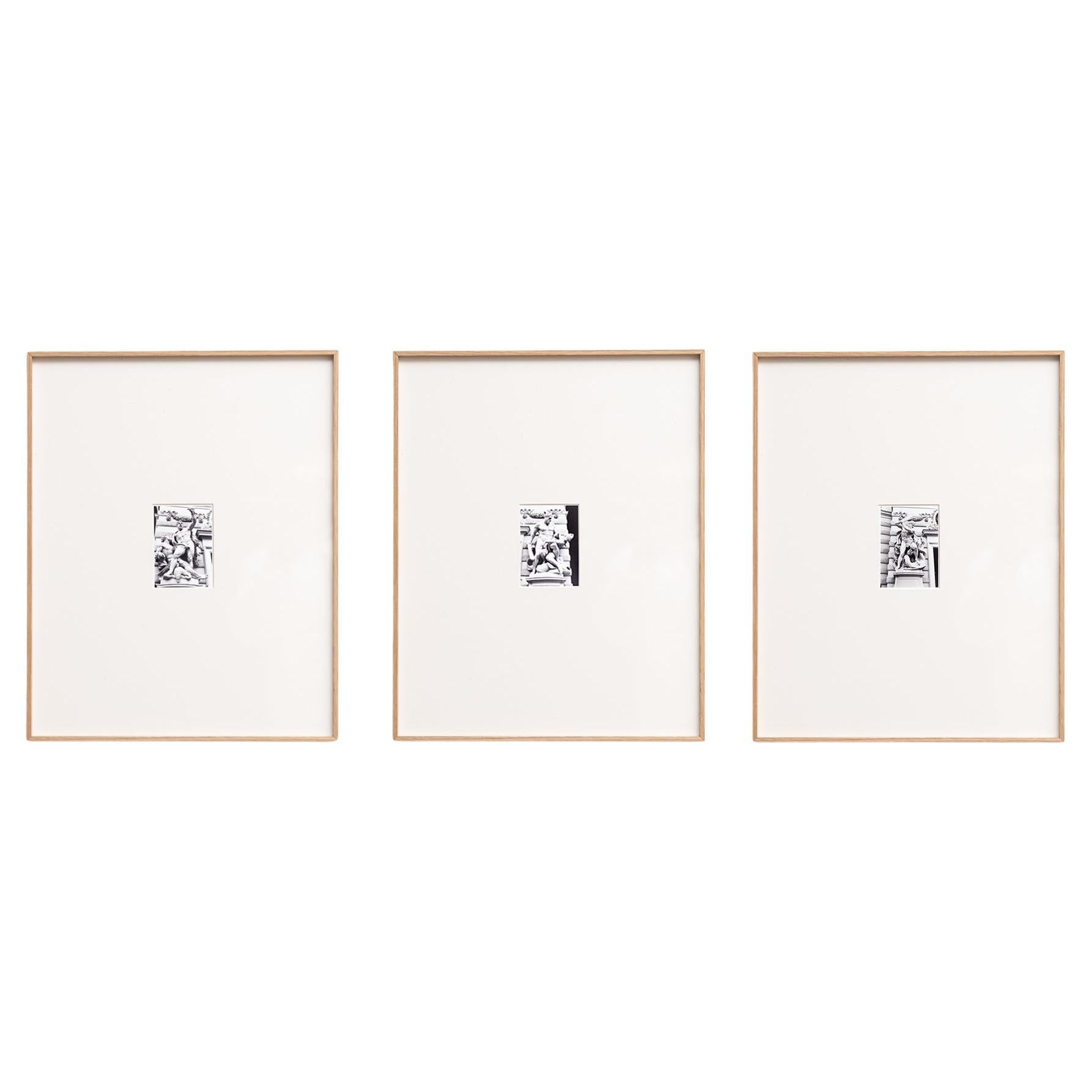 La rêverie Monochrome de Pascal et Vastian : Une trilogie d'Echo sculptés
