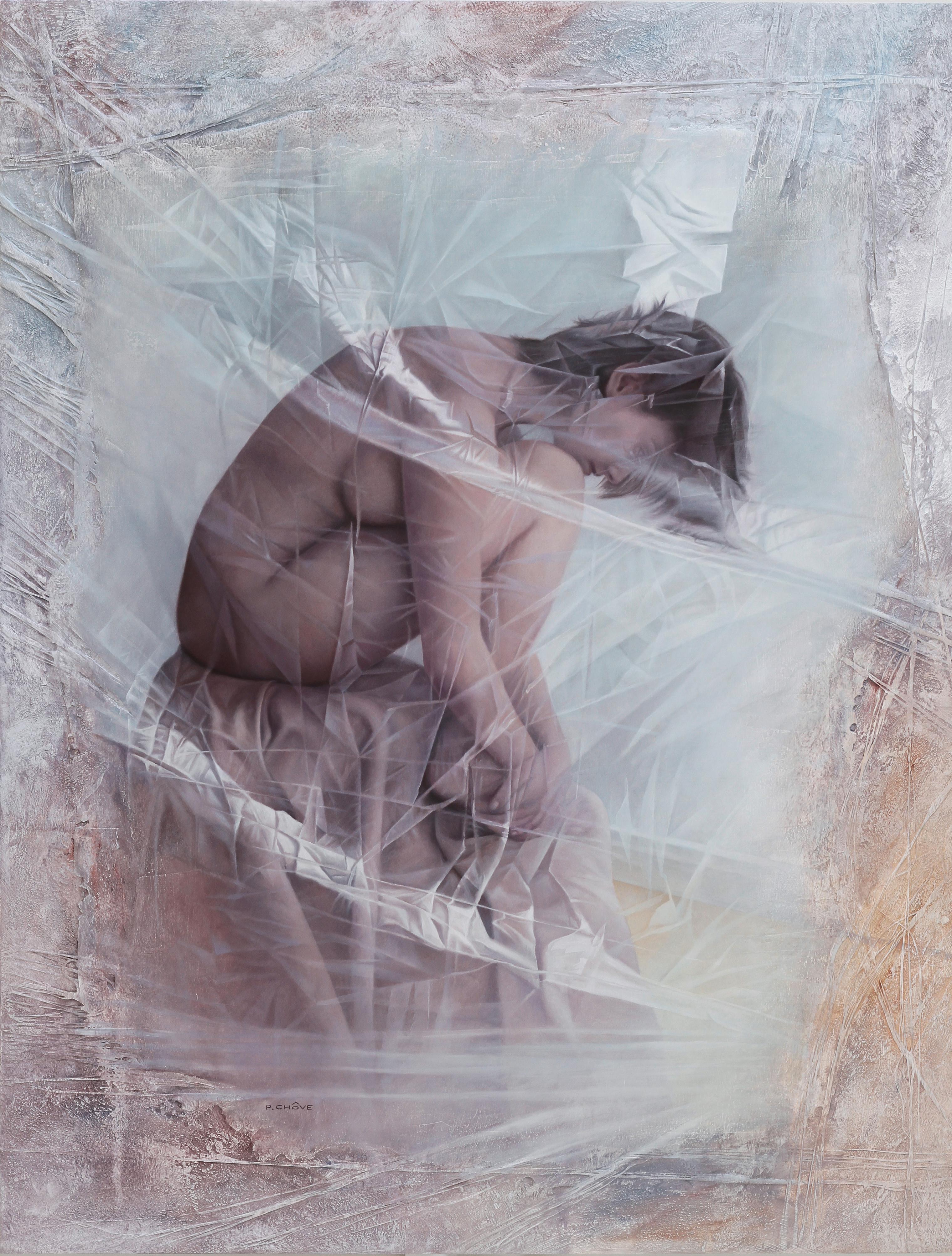"Suzy  Huile sur bois - 116 x89 cm
