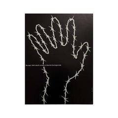 1992 original poster Europe death camps in Bosnia Herzegovina - War