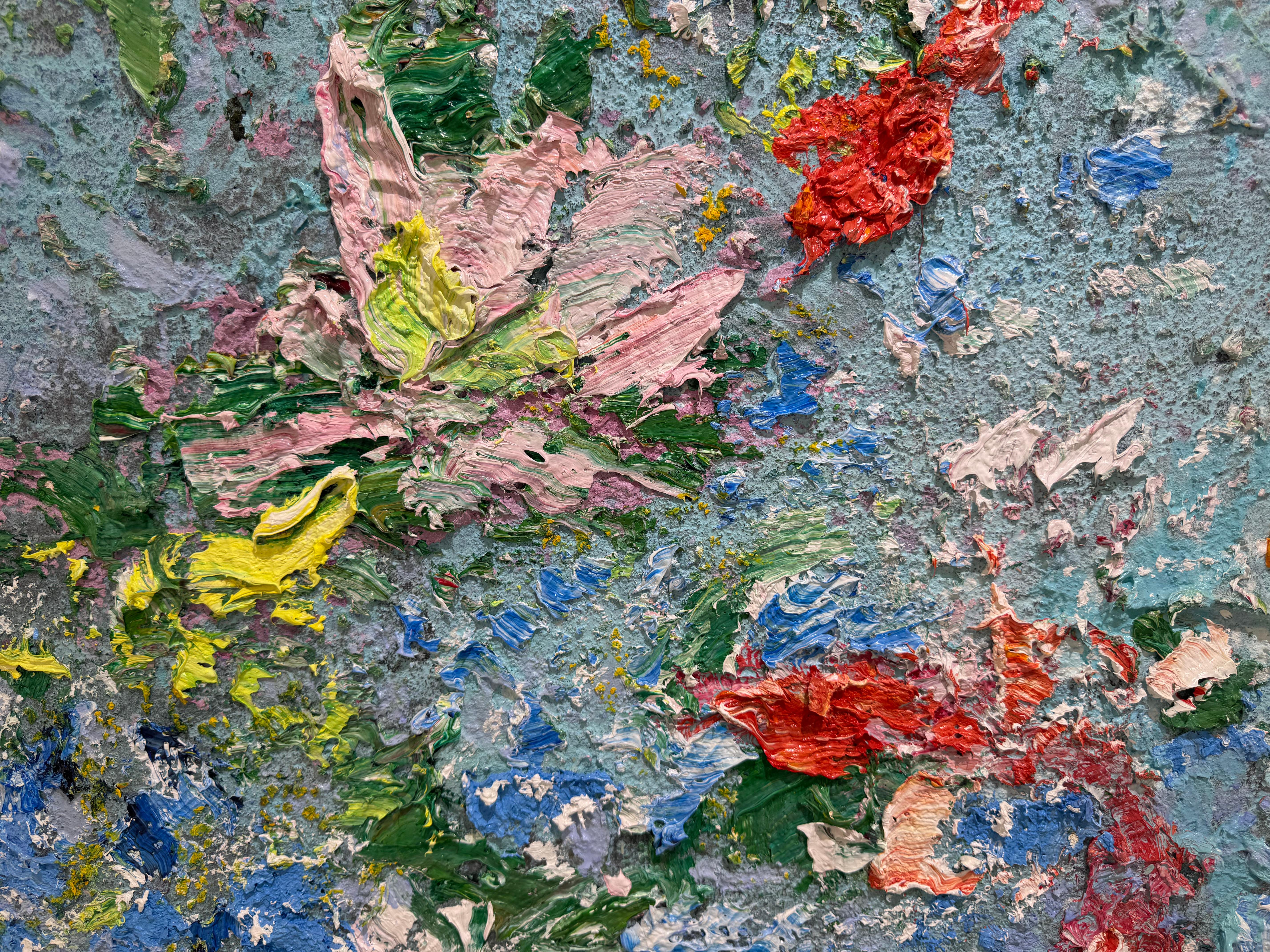 Belle Lumière, 2025 - Painting by Pascal Courcelles