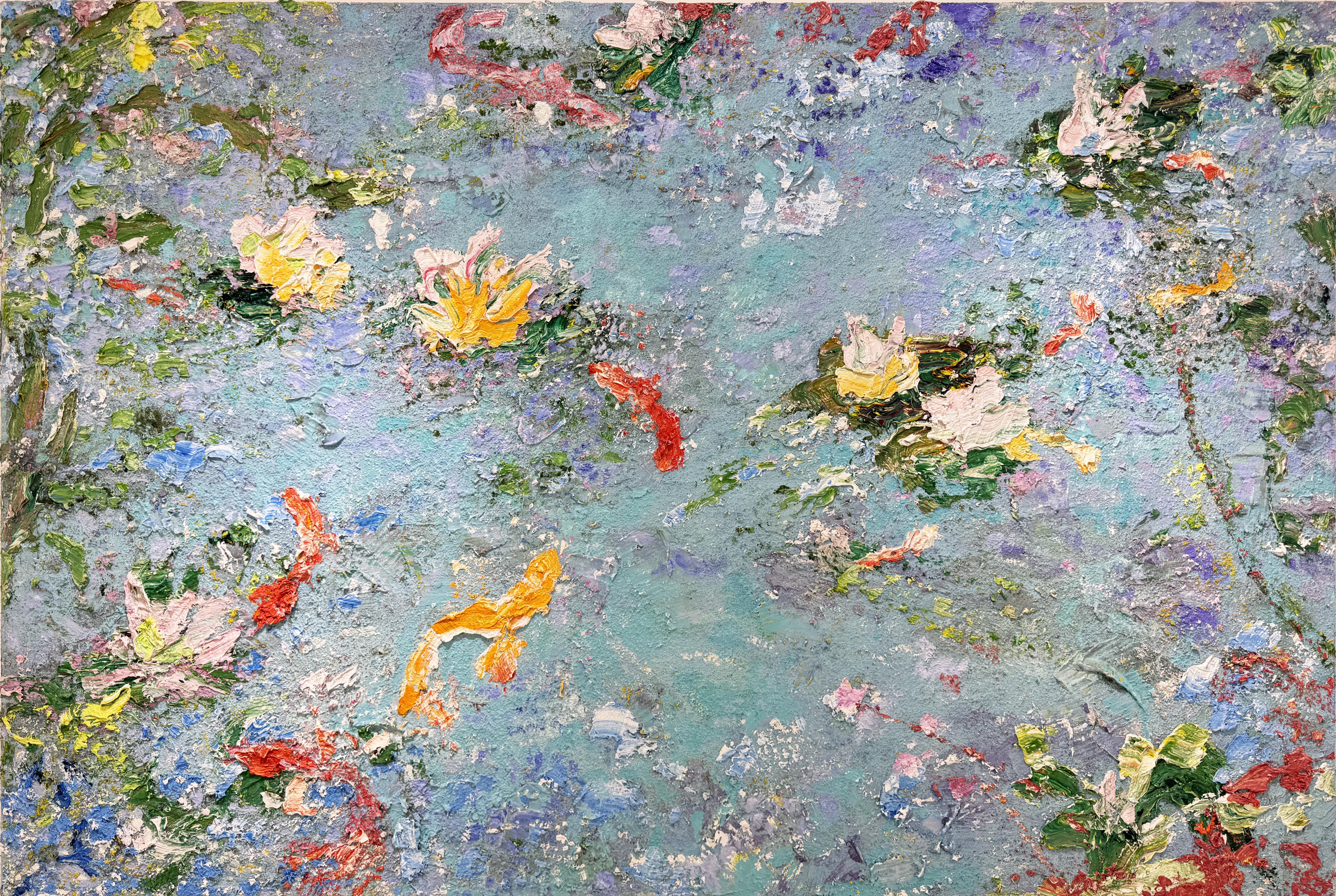 Pascal Courcelles Abstract Painting - Belle Lumière, 2025
