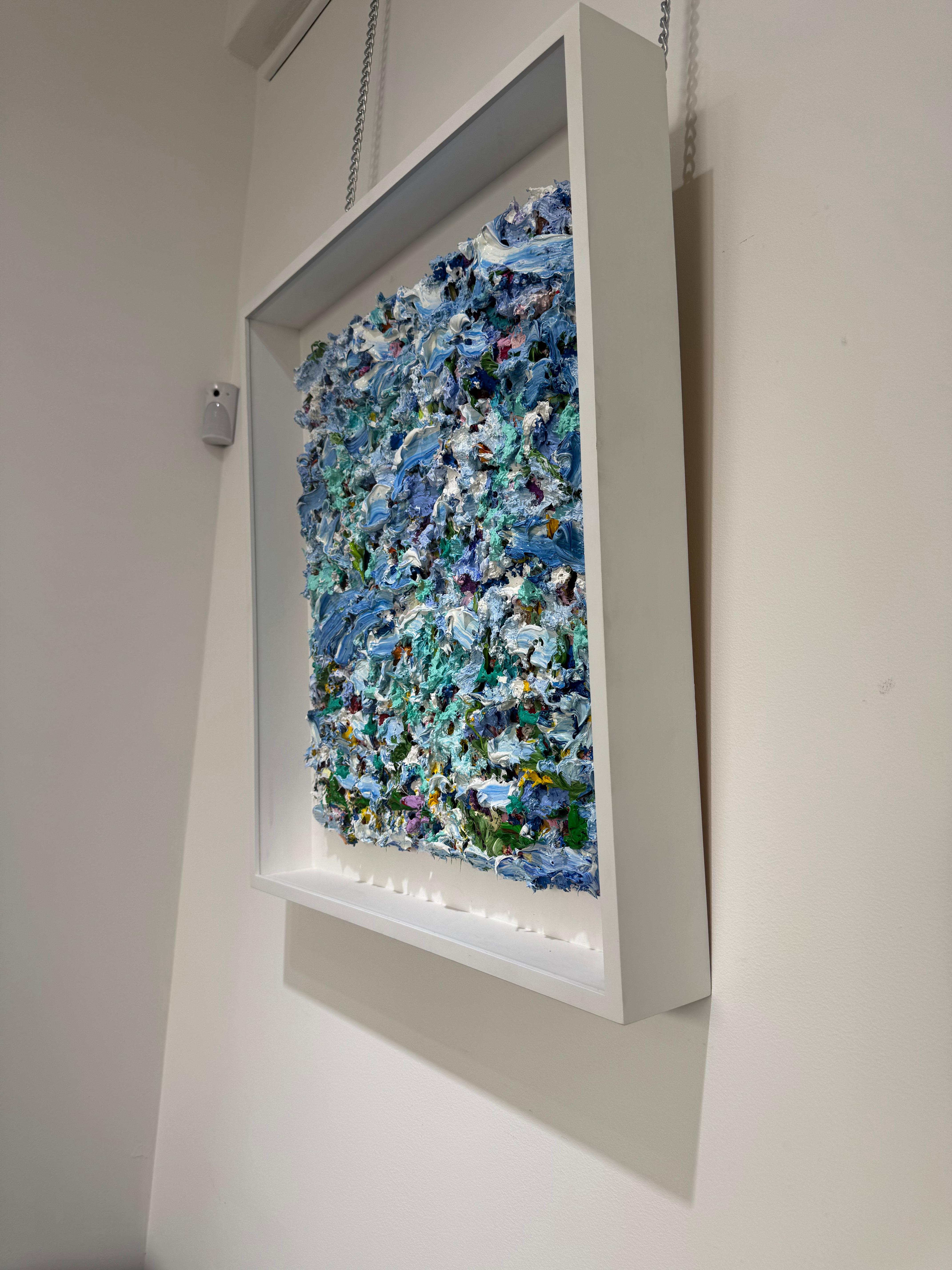 Bleu Ciel, 2025 - Painting de Pascal Courcelles