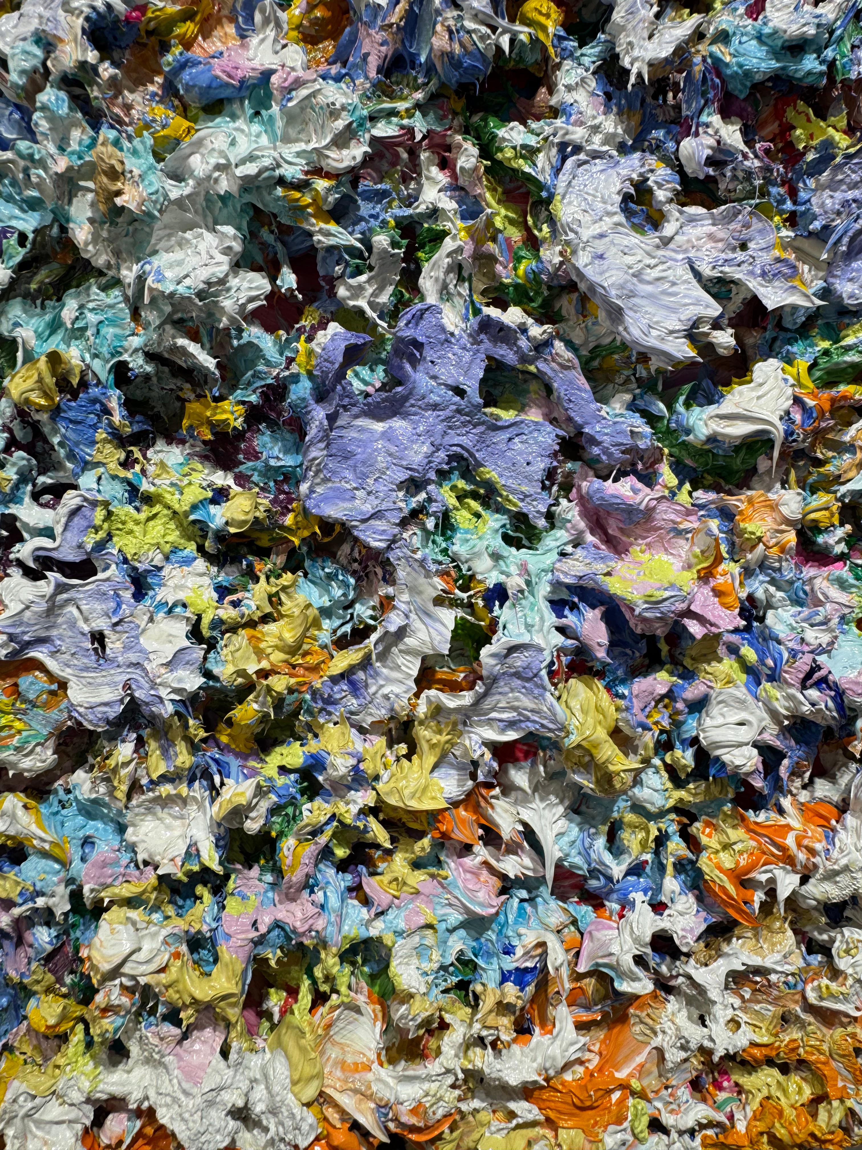 Bleu Marin, 2025 - Painting by Pascal Courcelles