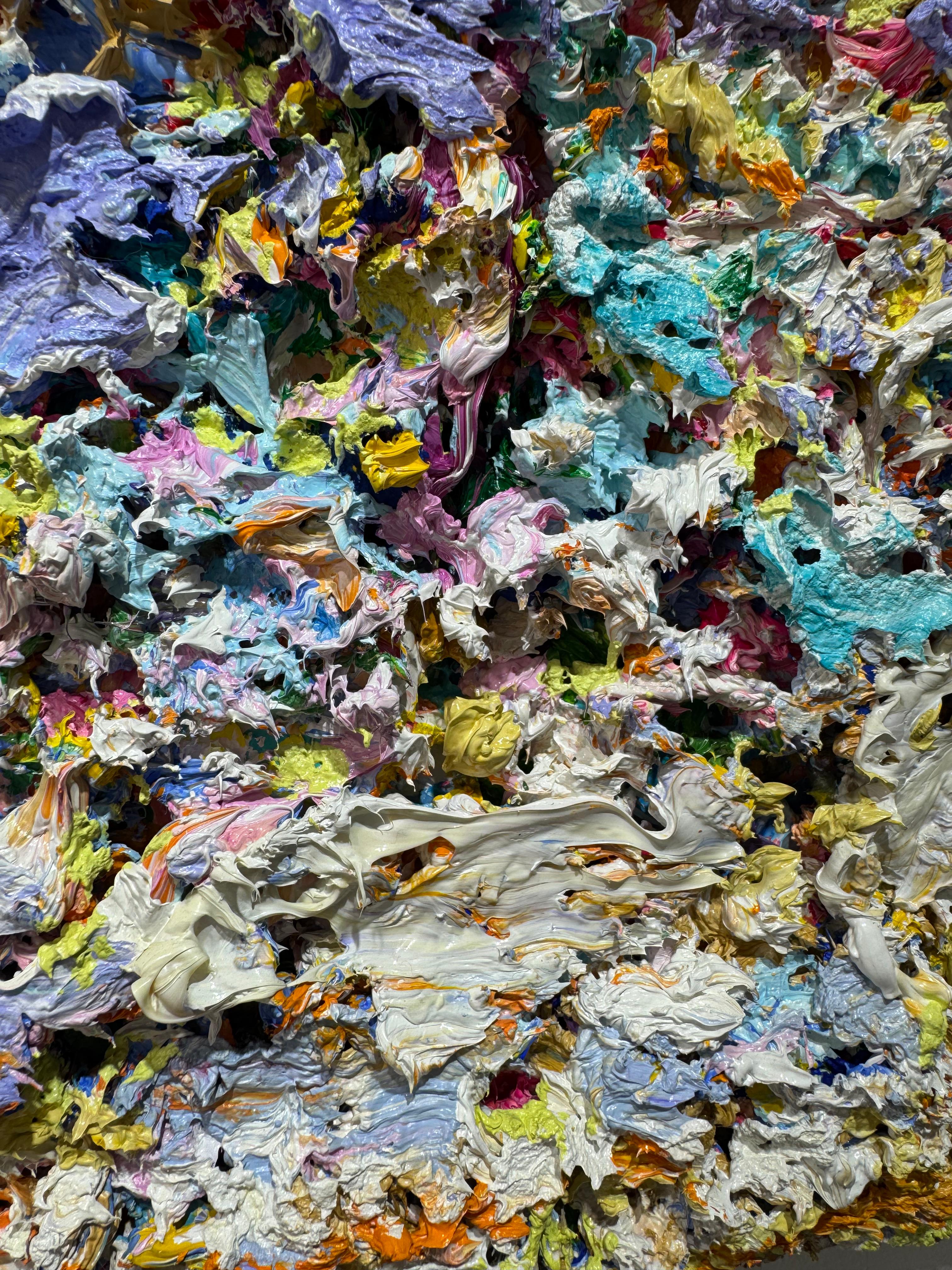 Bleu Marin, 2025 - Abstract Painting by Pascal Courcelles
