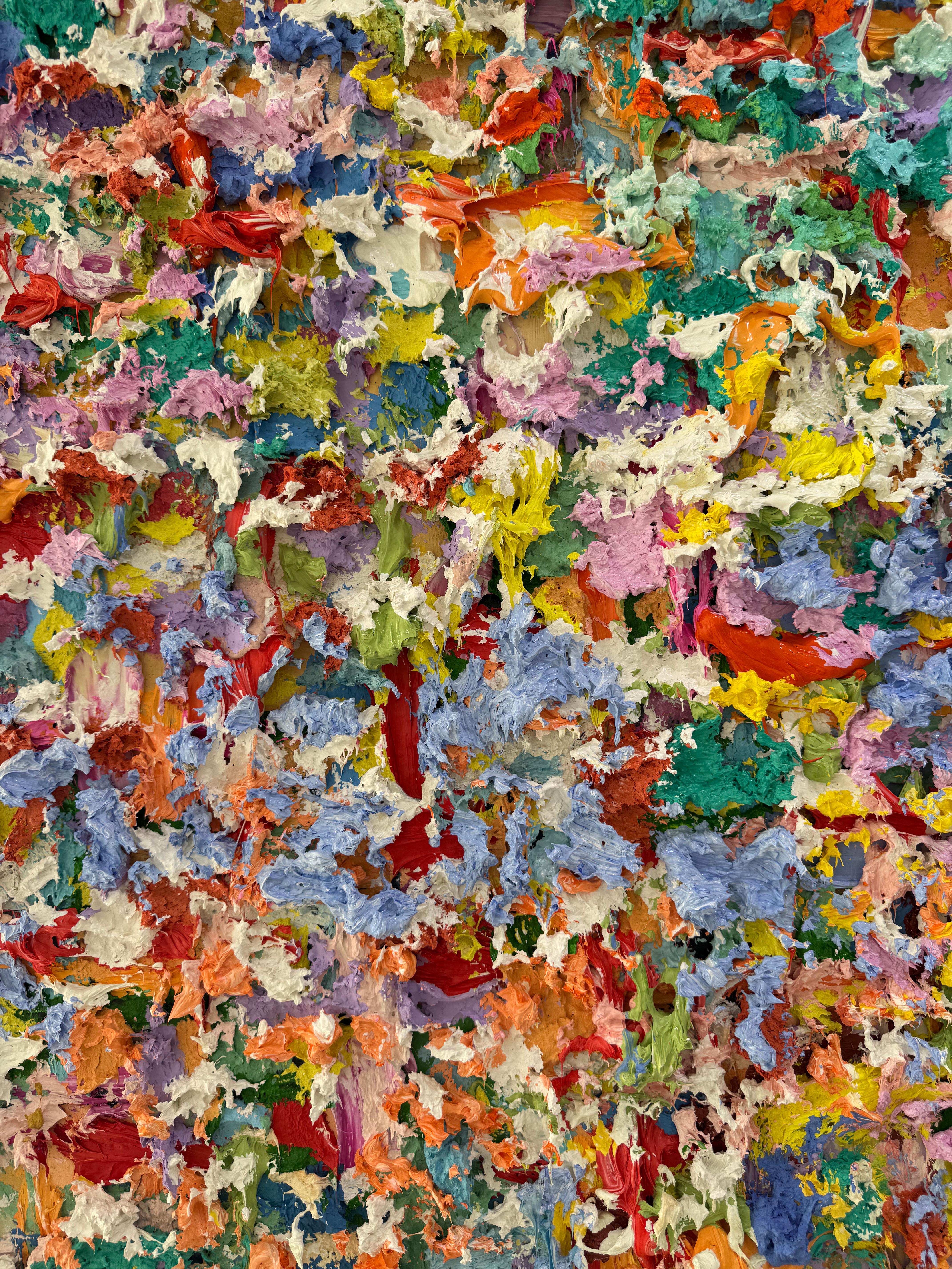 Chance, 2025 - Abstrait Painting par Pascal Courcelles