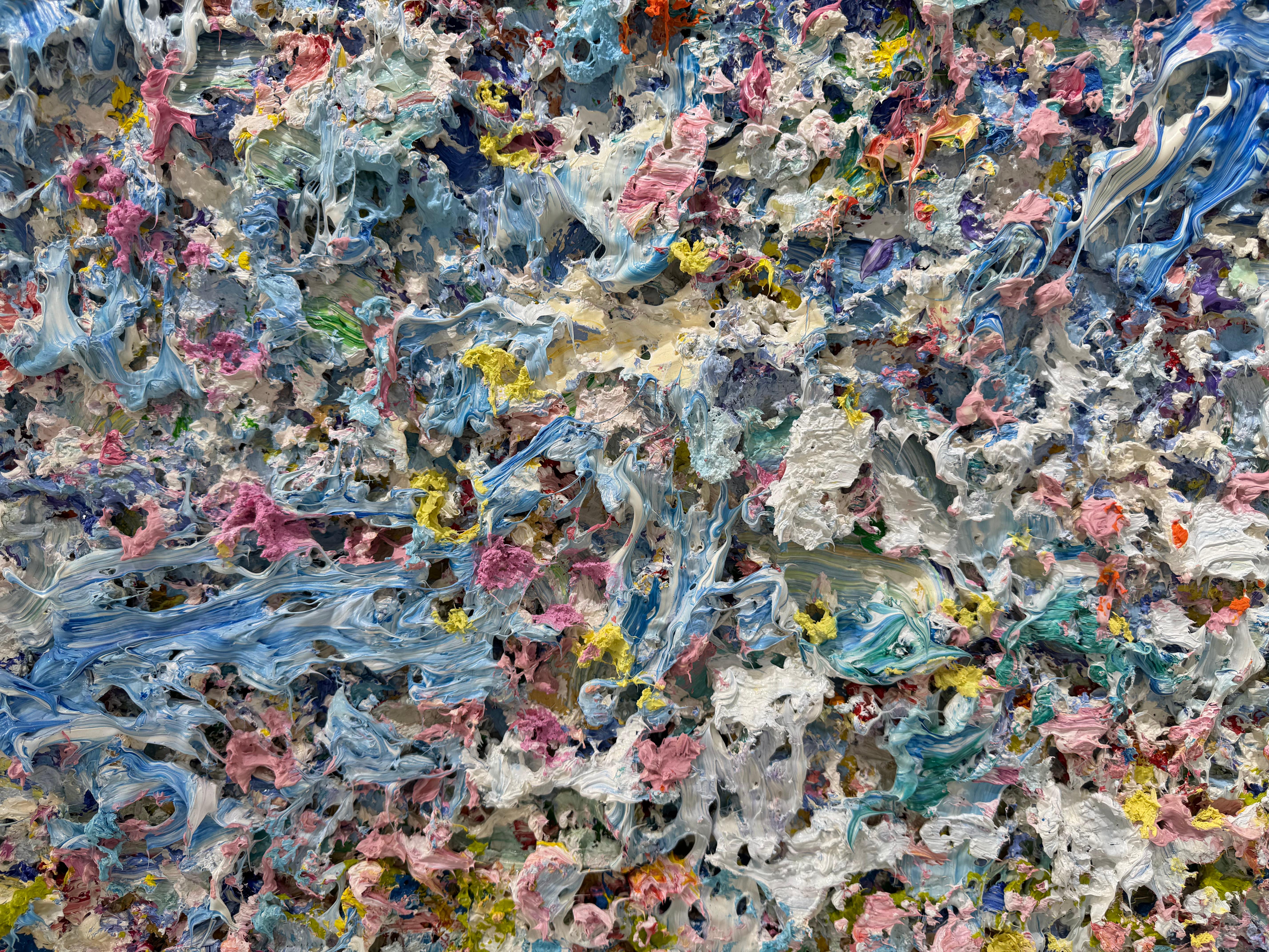 Grand Bleu, 2025 (Abstrakt), Painting, von Pascal Courcelles
