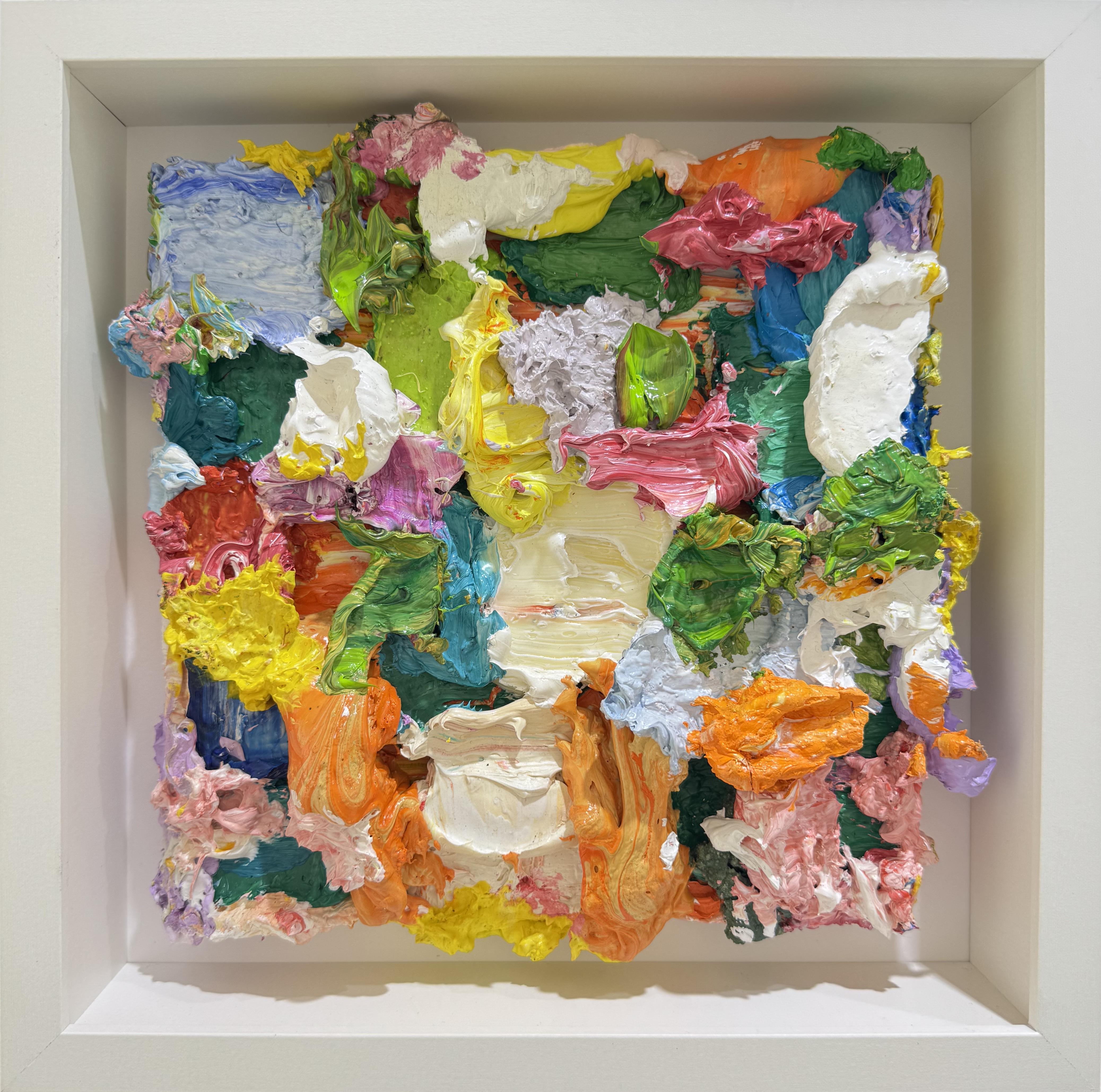 Abstract Painting Pascal Courcelles - Miniature, 2024