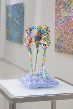 Poupées, 2025, sculture -  A. Pascal Courcelles