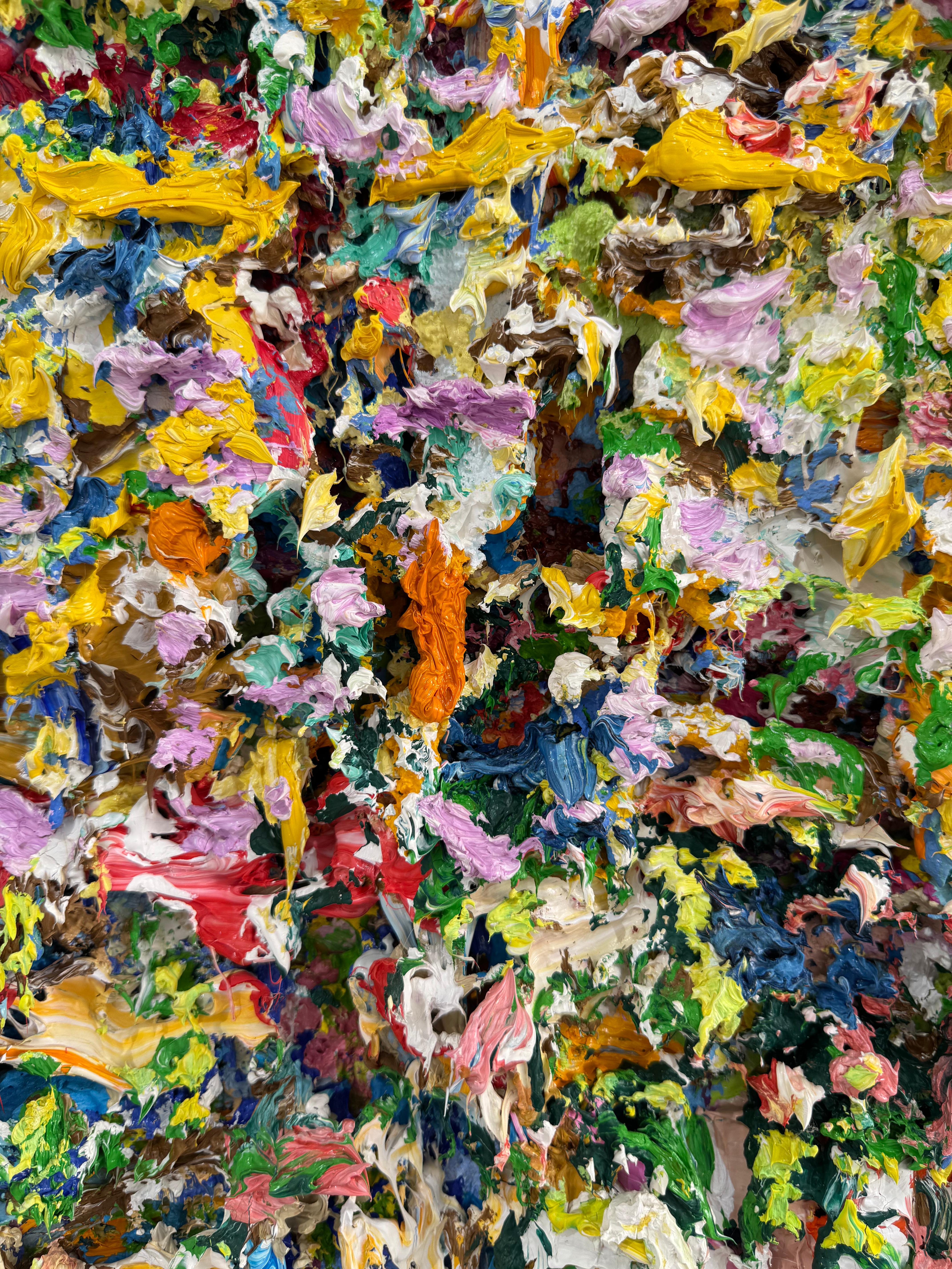 Soleil Triomphant, 2025 – Painting von Pascal Courcelles