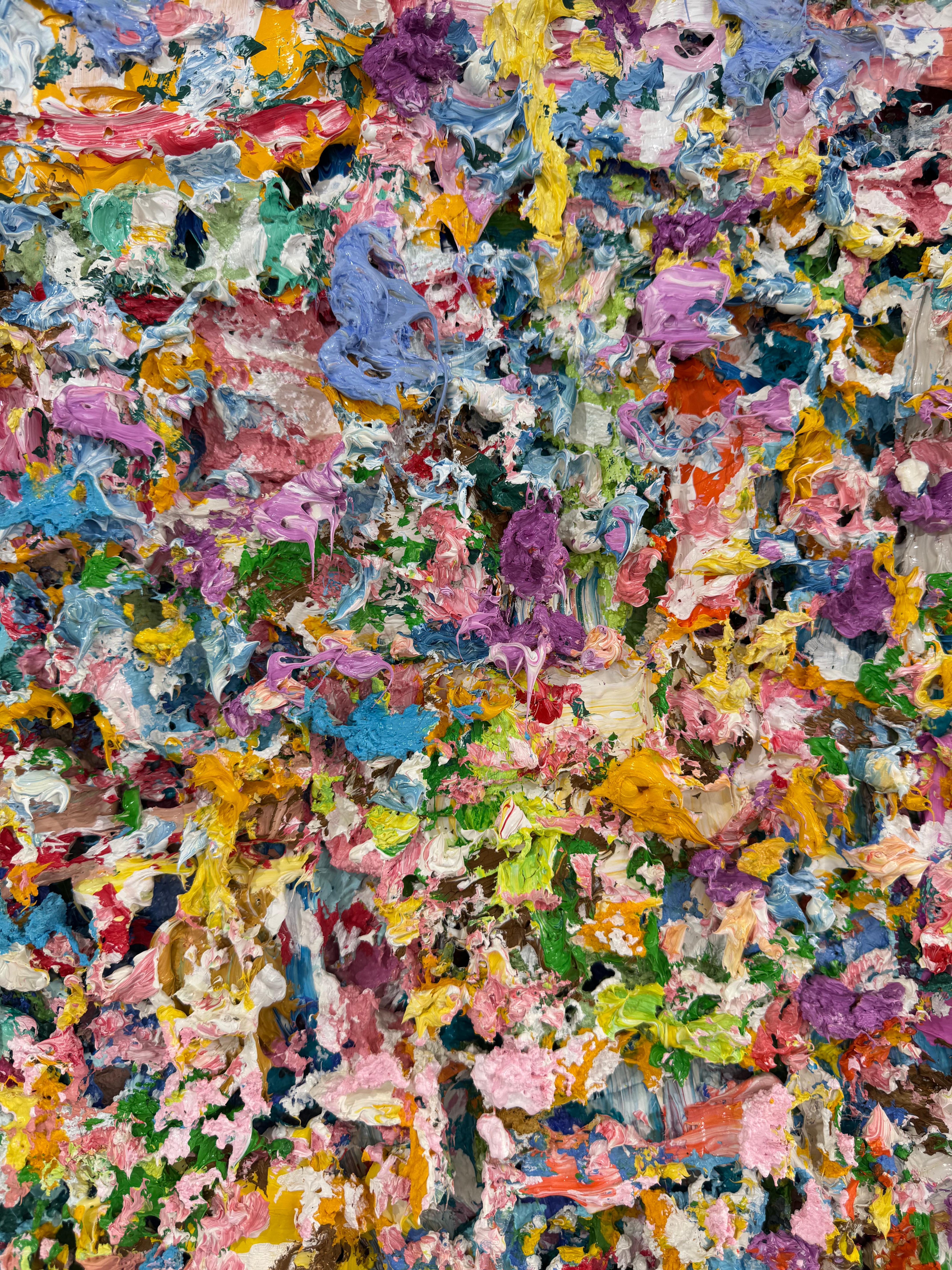 Soleil Triomphant, 2025 (Abstrakt), Painting, von Pascal Courcelles
