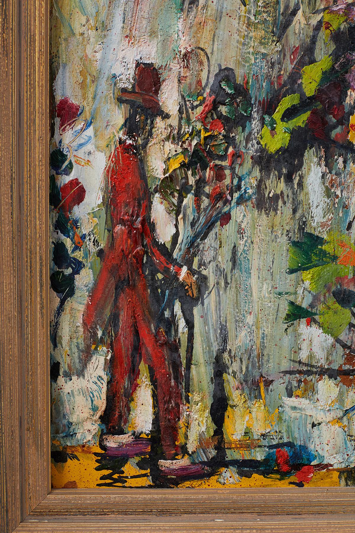 Pascal Cucaro Midcentury Figurative Painting 4