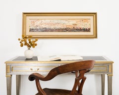 Pascal Cucaro Öltafel Gemälde aus der Mitte des Jahrhunderts