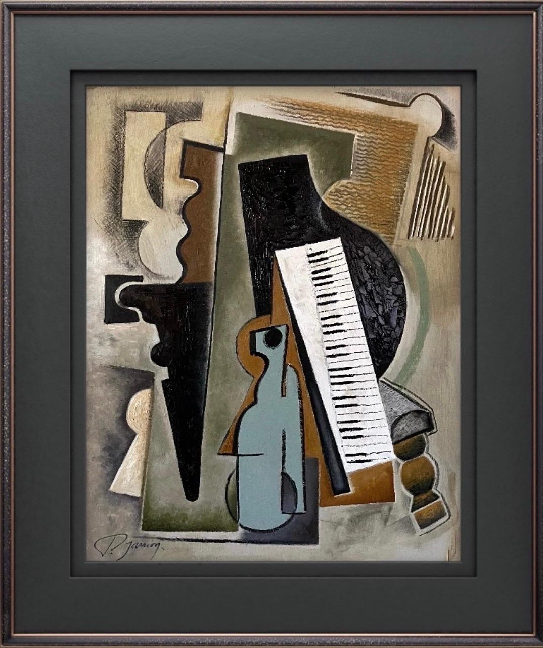Das Musikzimmer – Painting von Pascal Jarrion 